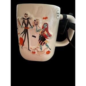 sold! Rae Dunn Nightmare Before Christmas Jack Sally Zero Double Sided Mug New